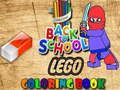 Spil Tilbage til skolen Lego malebog  online