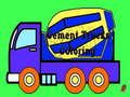 Spil Cement lastbiler farvelægning  online