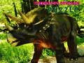 Spil Triceratops dinosaur puslespil  online