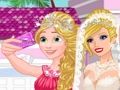 Spil Barbies bryllupsselfie med prinsesser  online