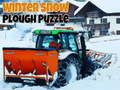 Spil Vinter sneplov puslespil  online