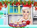 Spil Søster Prinsesse Jule Cupcake Maker  online