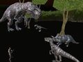 Spil Midnat multiplayer dinosaur jagt online