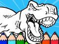 Spil Farvelægningsdinoer til børn  online