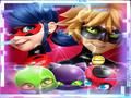 Spil Lady Bug-puslespil  online