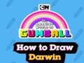Spil The Amazing World of Gumball Hvordan man tegner Darwin  online