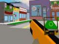 Spil Zumbie Blocky Land 2022 online