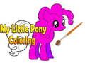 Spil Farvelægning af min lille pony  online