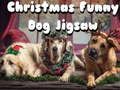 Spil Jul sjovt hundepuslespil  online