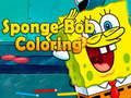 Spil Sponge Bob farvelægning  online