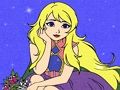 Spil Prinsesse Malebog Glitter  online
