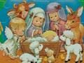 Spil Jesu fødsel puslespil  online