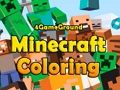 Spil Minecraft malebog  online