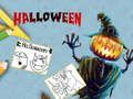 Spil Halloween malebog  online