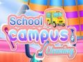 Spil Rengøring af skolecampus  online