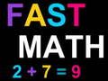 Spil Hurtig matematik  online