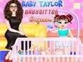 Spil Baby Taylor Babysitter dagpleje  online