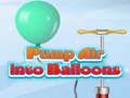 Spil Pump luft ind i ballonen  online