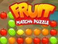 Spil Frugt Match4 puslespil  online
