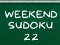 Spil Weekend Sudoku 22 online