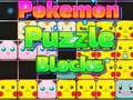 Spil Pokémon puslespil blokke  online