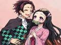 Spil Nezuko puslespil  online