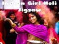 Spil Indisk pige Holi stiksav  online