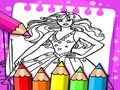 Spil Barbie malebog  online