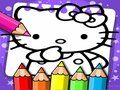 Spil Hello Kitty malebog  online