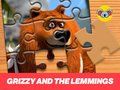 Spil Grizzy og Lemmings Jigsaw Puzzle Planet online