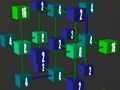 Spil 2048 - 3d online