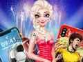 Spil Prinsesse telefon dekoration  online