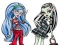 Spil Malebog til Monster High  online