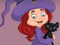 Spil G2E Happy Witch Girl og Cat Room Escape  online