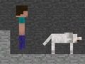 Spil Steve og Wolf  online