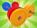 Spil Barbell Sorter puslespil  online
