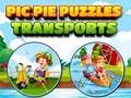 Spil Pic Pie Puslespil Transporter  online