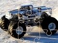 Spil Vinter Monster Truck Puslespil  online