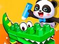 Spil Baby Panda Dyrepuslespil  online