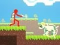 Spil Red Stickman vs Monster School 2 online