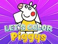 Spil Lad os farve Piggys  online