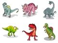 Spil Dinosaur kort  online