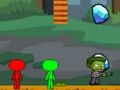 Spil StickMan Bros vs zombier  online