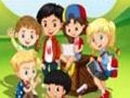 Spil Skole puslespil bog  online
