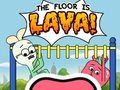 Spil Æble- og løggulv er Lava  online