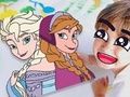 Spil Malebog: Frossen  online