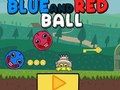 Spil Blå og rød bold  online