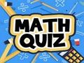 Spil Matematik quiz  online
