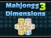 Spil Mahjongg 3 dimensioner  online