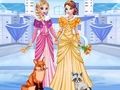 Spil Elsa & Annas Icy Dress Up  online